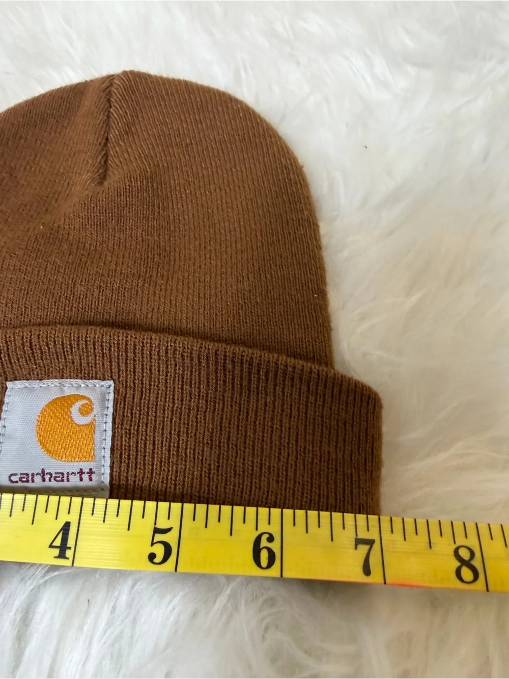 Carhartt Infant Toddler Beanie Hat Brown OS
